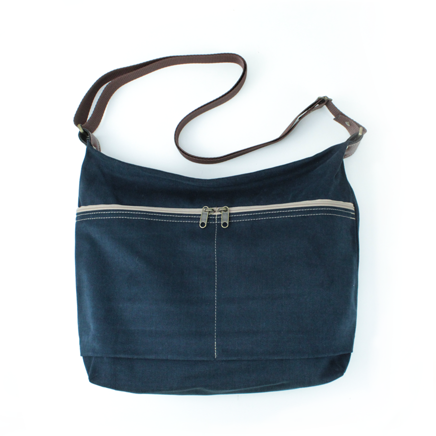 Bolso Cremallera Azul marino