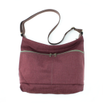 Bolso Cremallera Burdeos