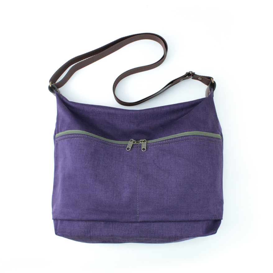 Bolso Cremallera Morado