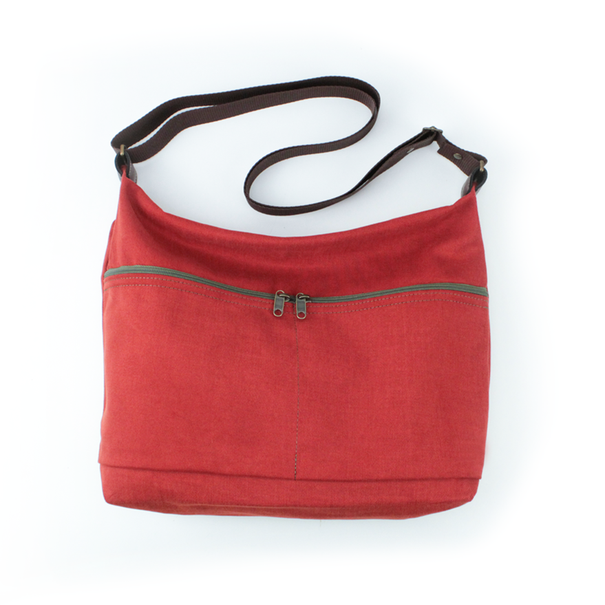 Bolso Cremallera Naranja