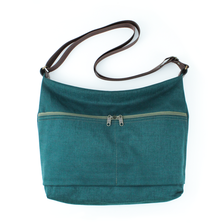Bolso Cremallera Turquesa