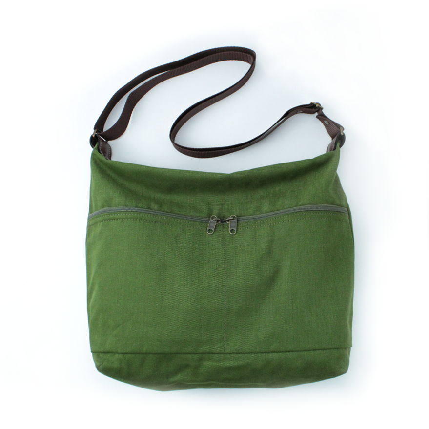 Bolso Cremallera Verde